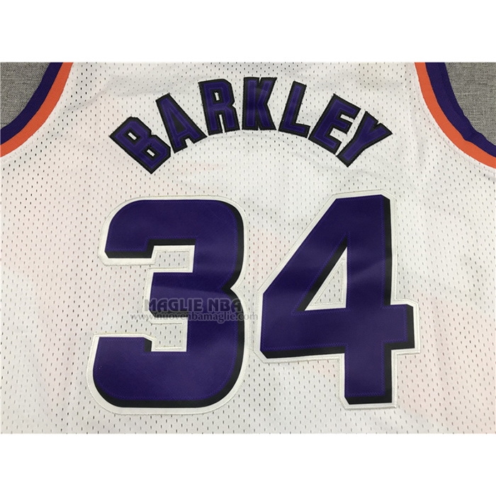 Maglia
 Charles Barkley NO 34 Phoenix Suns Mitchell & Ness 1992-93 Bianco
